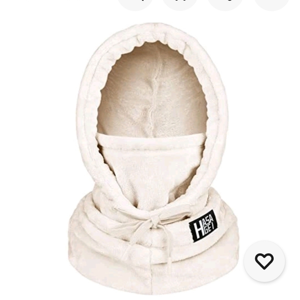Ski Mask In Off White, Balachava. Excellantโ Soft Condition